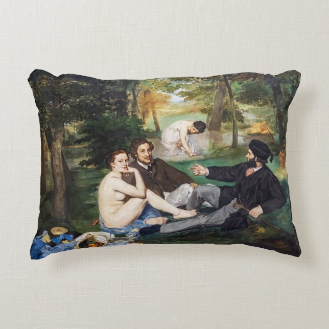 Coussins Décoratifs Edouard Manet - Déjeuner sur l'herbe (Devant)
