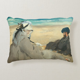 Coussins Décoratifs Edouard Manet - Sur la plage