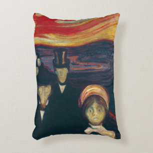 Coussins Décoratifs Edvard Munch Classic Painting, Anxiété (1894)
