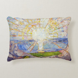 Coussins Décoratifs Edvard Munch - Le Soleil 1911