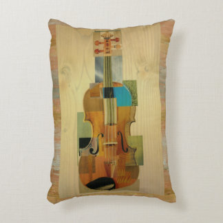 Coussins Décoratifs Effet en bois composé de grain de violon