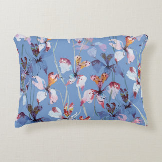 Coussins Décoratifs Elégance de l'orchidée sauvage : Aquarelle de luxe