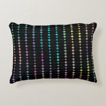 Elegant Modern Colorful Beads Circles Dots Pattern