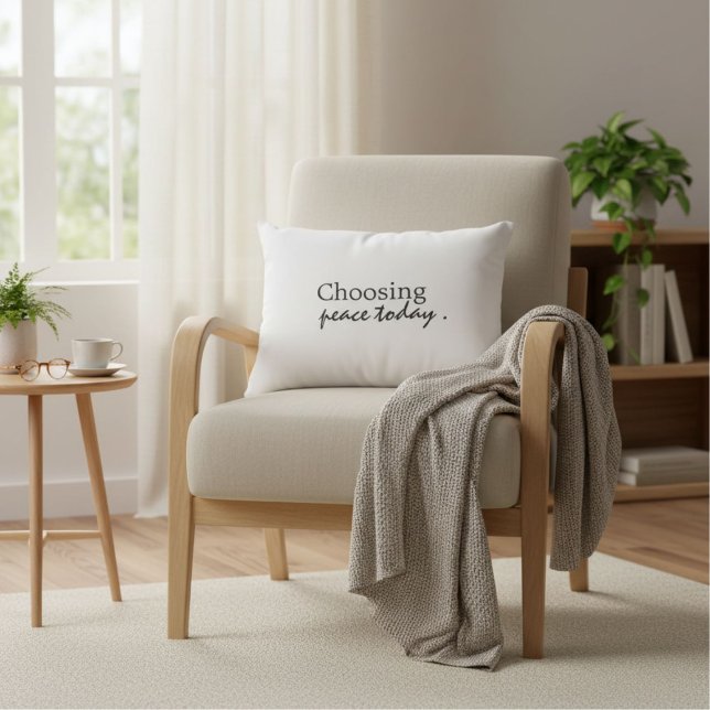 Coussins Décoratifs Elegant modern motivational quote Accent Pillow (Créateur téléchargé)