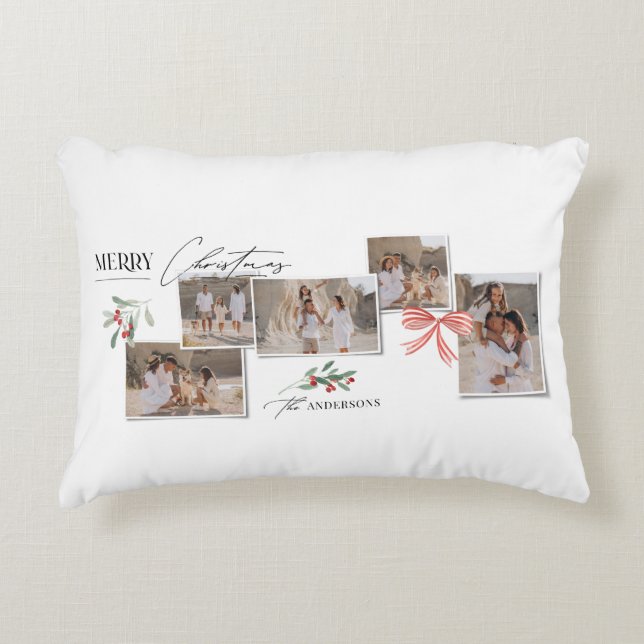 Coussins Décoratifs Elégant moderne traditionnel arc rouge multi photo (Devant)