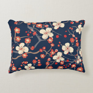 Coussins Décoratifs Élégant Motif sans couture en fleur de cerisier (1
