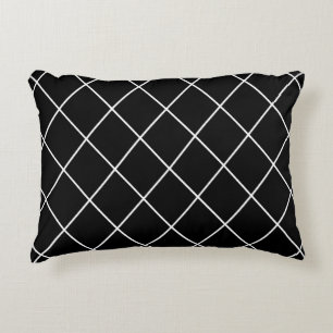 Coussins Décoratifs Élégant noir et blanc