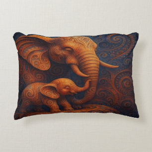 Coussins Décoratifs Éléphants Douces