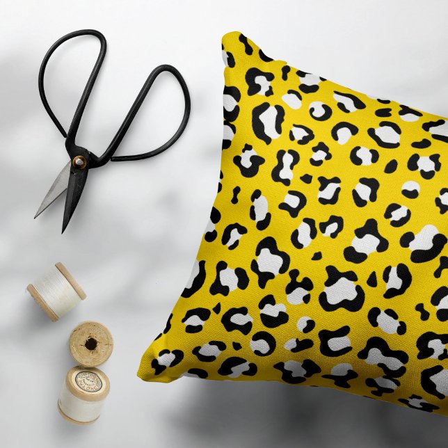 Coussins Décoratifs Empreinte de léopard, Spots de léopard, Leopard Ja (Créateur téléchargé)