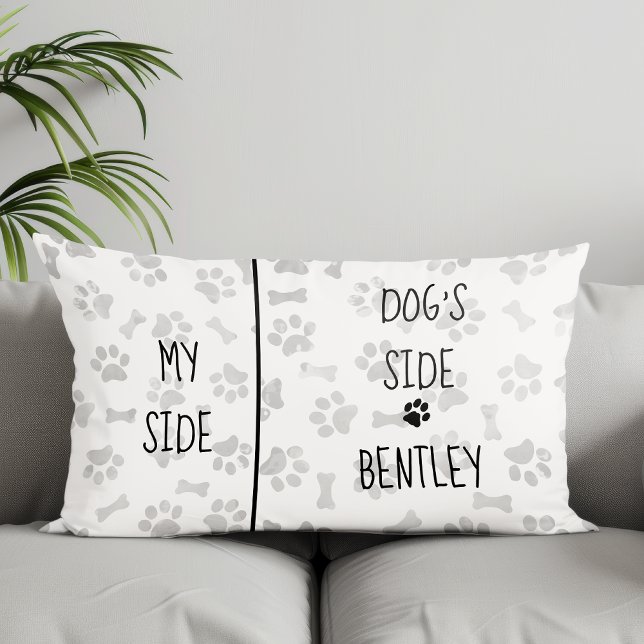 Coussins Décoratifs Empreintes de pattes de chambre à thème chien Mon  (Créateur téléchargé)
