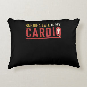 Coussins Décoratifs En Tard, C'Est Mon Cardio Funny Motivationnel
