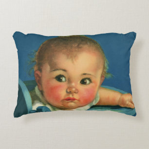 Coussins Décoratifs Enfant Vintage, Bébé Garçon ou Fille Mignon dans u