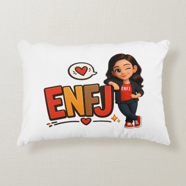 COUSSINS DÉCORATIFS ENFJ (Devant)