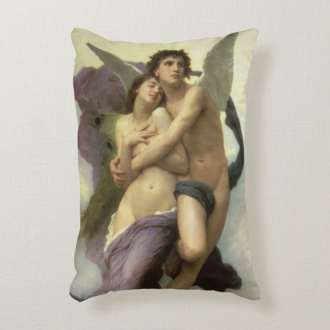 Coussins Décoratifs Enlèvement de Psyche par Bouguereau (Devant(Vertical))