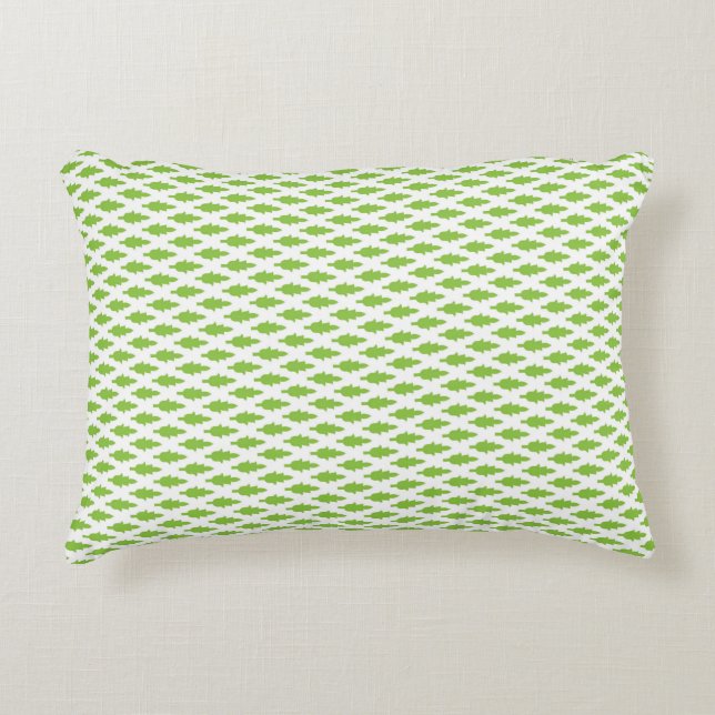 Coussins Décoratifs Ensemble de dossiers verts botaniques (Devant)