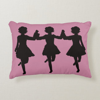 Coussins Décoratifs Équipe de danse d'Irlandais de 3
