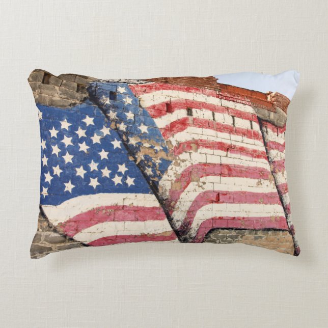 Coussins Décoratifs Erick, l'Oklahoma, Etats-Unis. Itinéraire 66 (Devant)