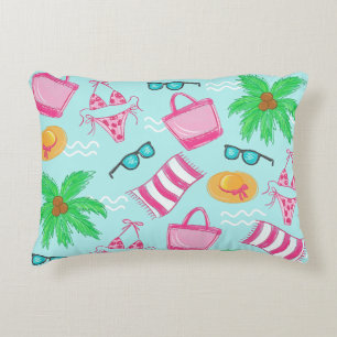Coussins Décoratifs Essentiels de plage preppy Vacances côtières