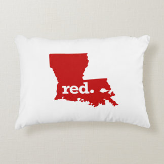COUSSINS DÉCORATIFS ÉTAT DE ROUGE DE LA LOUISIANE