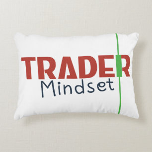 Coussins Décoratifs État d'esprit du trader – Trading axé sur la disci