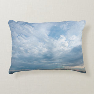 Coussins Décoratifs Été sur la plage avec le ciel couché de soleil. Co