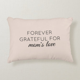 Coussins Décoratifs Éternellement reconnaissant pour l'amour de Maman_