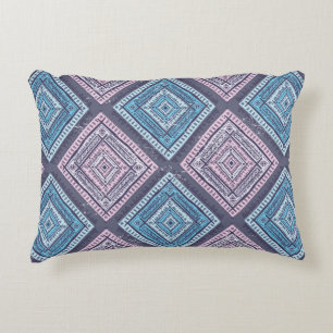 Coussins Décoratifs Ethnie tribale. Patte d'illustration vintage et tr
