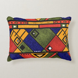 Coussins Décoratifs Ethno africain sans couture traditionnelle motif