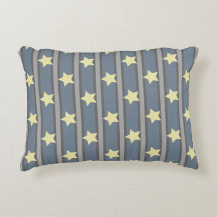 Coussins Décoratifs Étoile brillante rayée