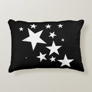 Coussins Décoratifs Étoiles Blanches Star-Motif-Design Costume cadeau