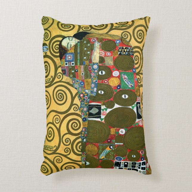 Coussins Décoratifs Exécution aka L'Embrassement de Gustav Klimt (Devant(Vertical))
