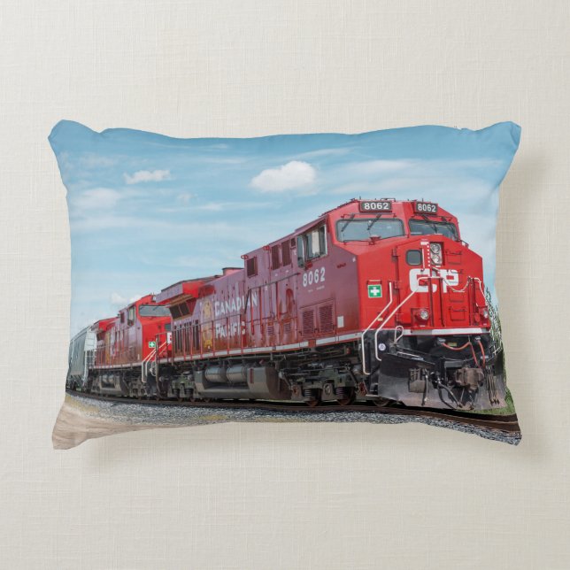 Coussins Décoratifs Fabuleux oreiller à lancer de Locomotive (Devant)