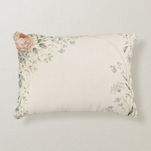 Coussins Décoratifs Faire-part de mariage dans un élégant style campag