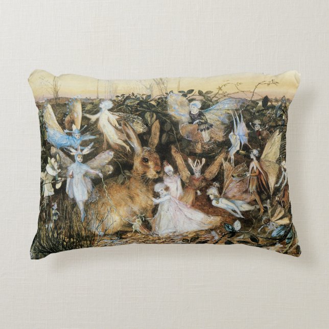 Coussins Décoratifs Fairy Twilight par John Anster Fitzgerald (Devant)