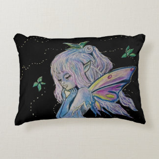 Coussins Décoratifs Fée de montre de nuit par Carol Zeock
