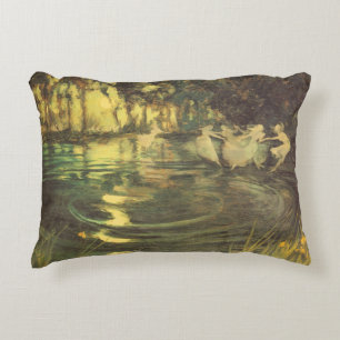 Coussins Décoratifs Fées en tourbillon par Arthur Black, Danse de fées