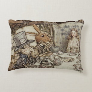 Coussins Décoratifs Fête d'anniversaire non-anniversaire d'Alice Lapin