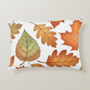 Coussins Décoratifs Feuille d'automne sans couture