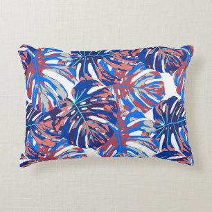 Coussins Décoratifs Feuille Monstera motif continu