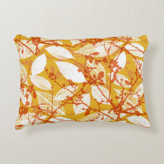 Coussins Décoratifs Feuilles d'automne : Golden Vintage Repeat