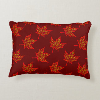Coussins Décoratifs Feuilles de feu