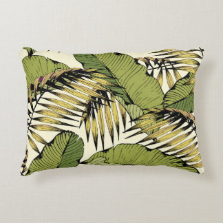 Coussins Décoratifs Feuilles d'été, branches, patte décorative sans so