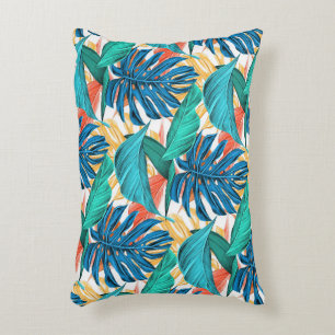 Coussins Décoratifs Feuilles Tropicales Exotiques