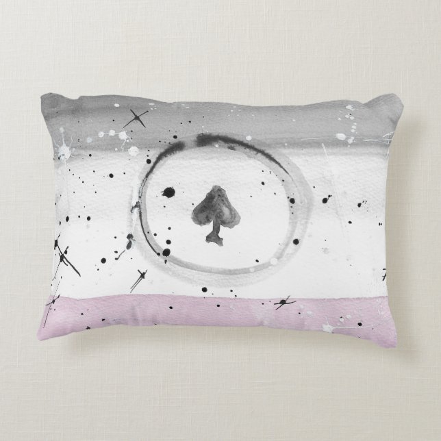 Coussins Décoratifs Fierté Asexuelle (Ace) TROS (Dos)