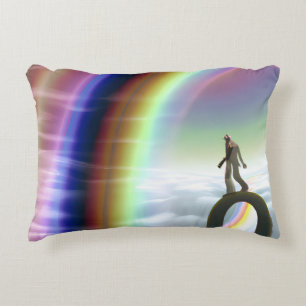 Coussins Décoratifs Figure de mystère au Stargate interdimensionnel