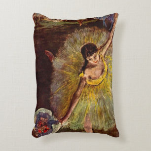 Coussins Décoratifs Fin d'un Arabesque par Edgar Degas, Ballet Vintage