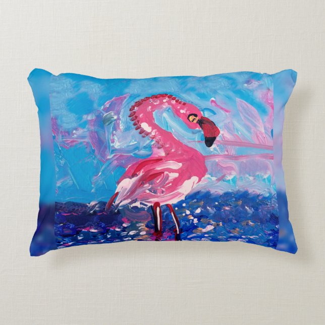 Coussins Décoratifs Flamant rose (Devant)