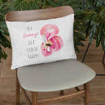 Coussins Décoratifs Flamant rose Aquarelle Exotique Rose Moderne Avec<br><div class="desc">Flamant rose Aquarelle Exotique Rose Moderne Avec Citation</div>