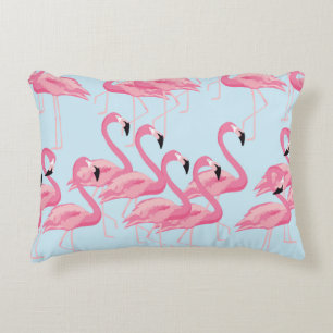 Coussins Décoratifs Flamant rose : Tropical Vintage Print
