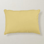 Coussins Décoratifs Flax jaune pâle couleur solide<br><div class="desc">Flax Jaune Pale Couleur Solide. Style sobre et épuré,  sobre et épuré. Calme,  couleur de relaxation pour la pépinière,  décor maison et salon.</div>